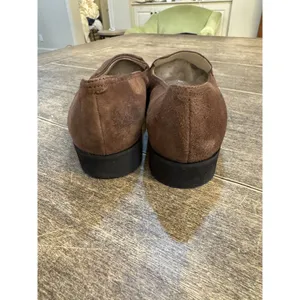 Amalfi by Rangoni Giuliano Loafer Italy made Castagno Cashmere brown Size‎ 8.5 W thumbnail 4