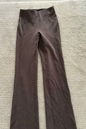 Lululemon Ribbed  flair pants thumbnail 1