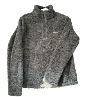 Patagonia Womens‎ Purple/Plum Quarter Zip Sherpa Fleece Activewear Small thumbnail 1