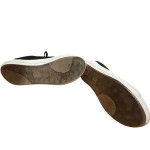 Rocket Dog Jazzin Black Canvas Low Top Frayed Sneakers Womens 9 C317/0721‎ thumbnail 3