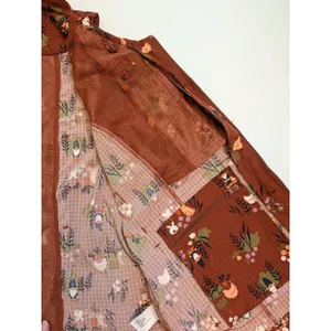 Duluth Heirloom Gardening Vest Gnomes Sz M Utility Outdoor Goblincore Kitchie thumbnail 8