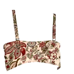 Shein Ruffle Ruched Bikini Top High Waisted Bottom Set 3XL thumbnail 5