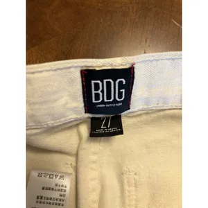 BDG Urban Outfitters Cream Carpenter Pants Size 27 Workwear Utility Chore Pants thumbnail 8