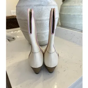 FREE PEOPLE Borderline Western Boot in Plaster Size 7-7.5US / 38EU thumbnail 7