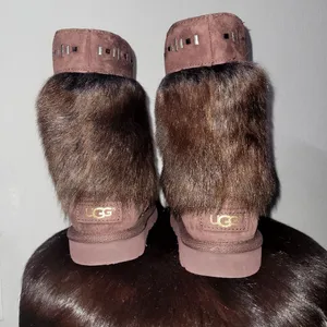 UGG Vilet Pinecone Shearling Sheepskin Cuff Maylin Women's Size 7 thumbnail 4