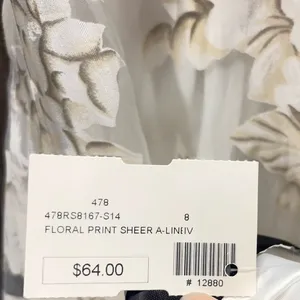 Imperfect NWT Ryu skirt mesh overlay‎ pleated cocktail skirt small medium? thumbnail 11