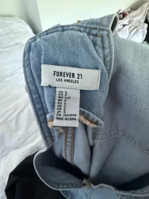 Overall Jean Forever 21 Dress thumbnail 3