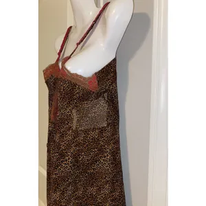 Victoria’s Secret lingerie vintage Y2K leopard print teddy & Bottoms EUC Sz L thumbnail 7