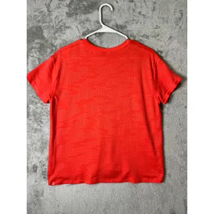 Lululemon Breeze By Short Sleeve *Squad Thermal Red Size 6 Athleisure Work‎ Out thumbnail 3
