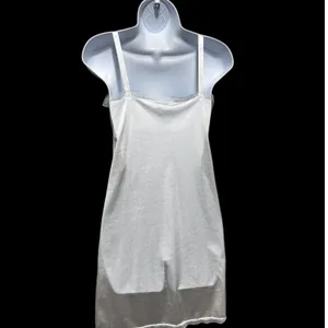 SC‎ Collection Women Babydoll Slip Dress 10 White Satin Lace Romantic Lingerie thumbnail 3