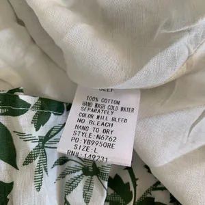 Kori Dress Large‎ Green White Sleeveless Summer Sundress Boho Festival Vacay thumbnail 7
