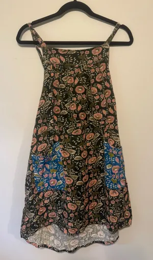 Natural life adjustable floral dress thumbnail 1