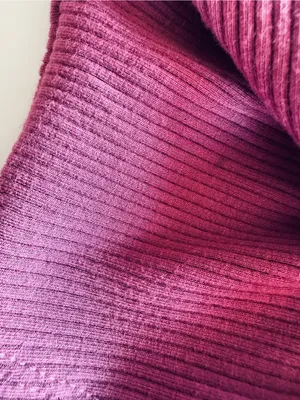 Urban Outfitters Ribbed Knot-Front Crop Top in Berry Size Medium thumbnail 6