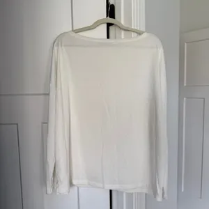 All Saints RITA Tee Oversized Off-the-Shoulder Chalk White Top Stretchy Shirt‎ thumbnail 5