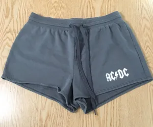 B18 Womens AC/DC Athletic Sweat Shorts Size Small Color dark gray thumbnail 1