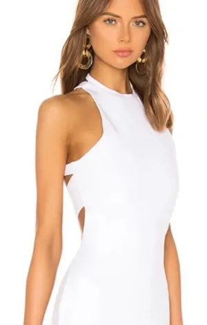REVOLVE superdown Annamarie Halter Mini Dress in White Size MED NWT thumbnail 1