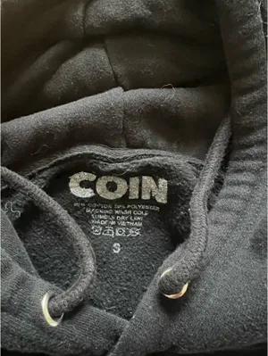 Coin hoodie Black thumbnail 4