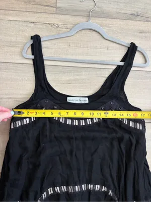 Revolve X Bless’ed are the Meek Straight to the Point Black Y2K Punk Mini Dress thumbnail 7