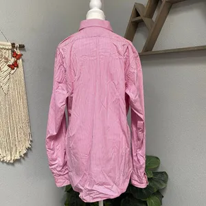 Polo Ralph Lauren Pink White Striped Button Up Shirt Old Money Quiet Luxury thumbnail 4