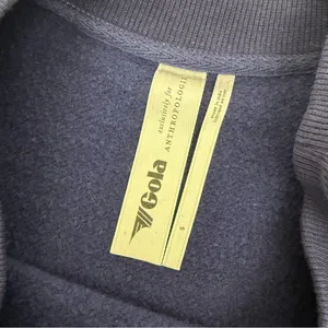 Gola X Anthropologie Pass Back Sweatshirt The Summit Navy Blue Patch Logo Crew thumbnail 10