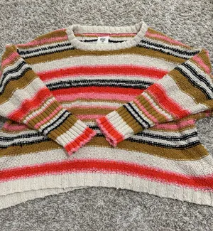 Billabong multicoloured striped sweater thumbnail 1