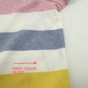 Joules Riviera T-Shirt Dress US 16 Cotton Shift Rainbow Multi Stripe Mini‎ thumbnail 5