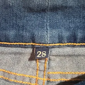 Carmar Bootcut Jeans Womens 28 Blue Excellent Stretch Heart Embroidery thumbnail 3