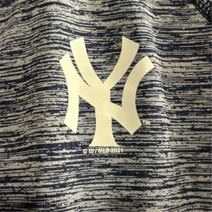 NY Yankees Genuine Merchandise 4her Women's Full Zip Hooded Jacket Blue‎ Size M thumbnail 4