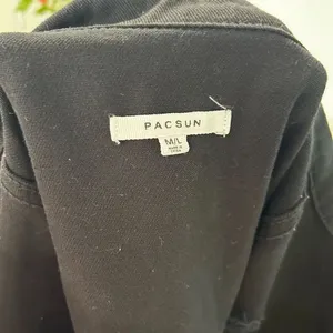 PacSun women black denim jean jacket Size M/L thumbnail 3