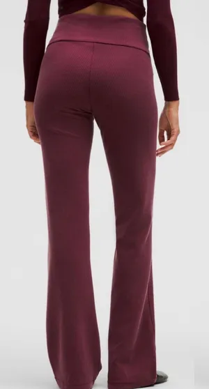 Lululemon Ribbed Softstreme Flared Pants thumbnail 1