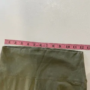 Aerie Chill Play Move Olive Leggings Women’s Medium | High Rise Soft Activewear thumbnail 4