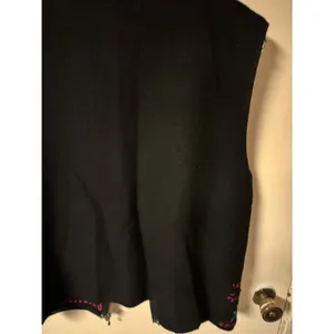 Vntg Napa Valley‎ 100% Wool Embroidered Zip Cardigan Size M thumbnail 11