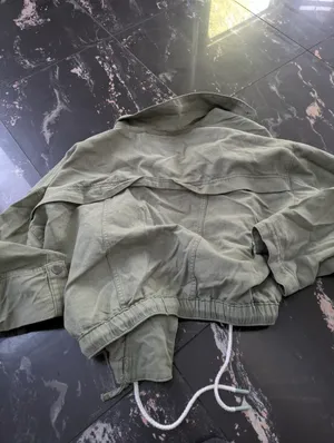 NWT Pilcro By Anthropologie Olive Moto Jacket Size XL thumbnail 6