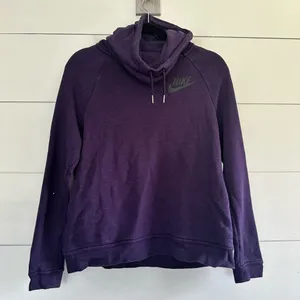 Nike Women’s Small Purple Cowl Neck Logo Sweatshirt thumbnail 1