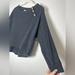 Free People We The Free Don’t Forget Me Oversized Thick Knit Sz S Top thumbnail 5