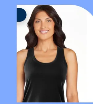 Black Racerback Size M thumbnail 3