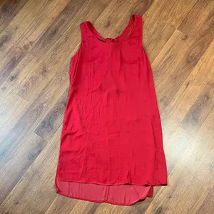 Elegant Red Tie Back Sleeveless Dress thumbnail 4