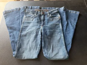 Wrangler Women’s Flare High-Rise Jeans vintage thumbnail 3