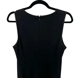 Theory Nikay Black Fit & Flare Mini Dress Size 10 NWT LBD thumbnail 9