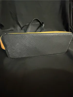 Amy Miller Women’s Two-Tone Orange & Black Tote Bag Purse NWT thumbnail 10