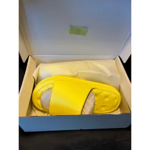 J/Slides Serene Yellow EVA Beach Slides‎ Sandals Womens Size 8 New in Box thumbnail 4