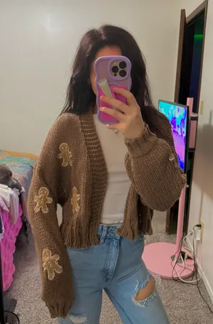 Shein Cardigan Knit thumbnail 1