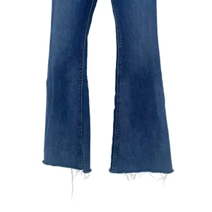 Hudson Holly High-Rise Flare Jeans Blue Raw Hem Size 27 thumbnail 6