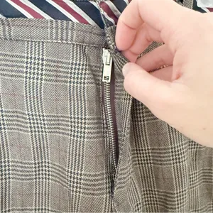 Vintage Moschino Jeans Plaid Tartan Pants Sz 30 thumbnail 6