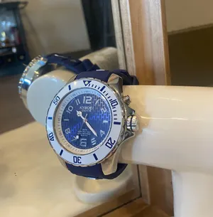 NWT Kyboe! The Original Giant Mariner Watch, Blue/Silver, Unisex MS.48-004.15 thumbnail 2