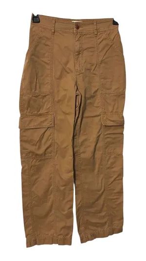 Abercrombie & Fitch Cargo Pants Women's Size 6 Pull On Wide Leg Utility thumbnail 1