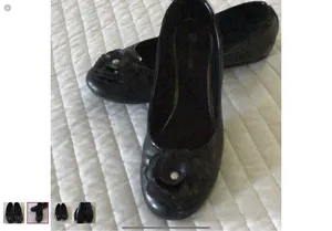 White Mountain black loafers thumbnail 2