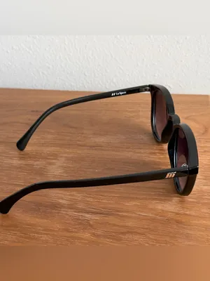 Le Specs Black Bandwagon Sunglasses thumbnail 5