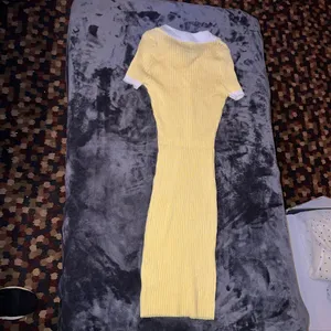 Princess Polly Benhamin Mini Dress in Yellow Size XS/S New with tag thumbnail 9