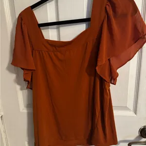Women's Calvin Klein Rust Top thumbnail 4
